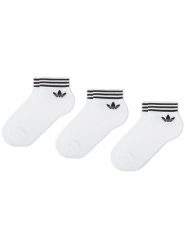 Adidas Skarpety krótkie Tref Ank Sck Hc EE1152 Biały. Białe skarpety damskie Adidas, bez wzorów, z materiału. Za 39.99 zł.