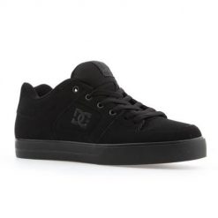 Buty do chodzenia męskie DC Pure M. Czarne buty sportowe męskie DC Shoes, z materiału, bez zapięcia, trekkingowe. Za 319.15 zł.