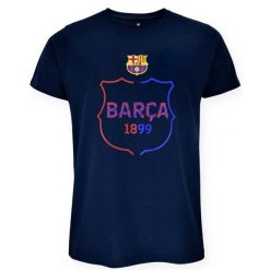 Koszulka kibica FC Barcelona 2025-26. Szare koszulki sportowe męskie FC Barcelona, xl, bez wzorów, bez kołnierzyka, bez ramiączek, do piłki nożnej. W wyprzedaży za 108.18 zł.