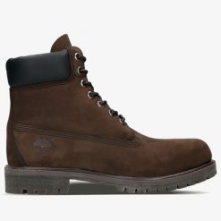 Trapery męskie TIMBERLAND Premium 6 Inch Boot. Brązowe śniegowce i trapery męskie Timberland, z gumy, bez zapięcia. Za 809.99 zł.