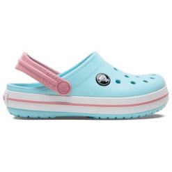 Crocs Crocband Clog dla maluchów. Czerwone klapki damskie Crocs, bez wzorów, eleganckie, bez obcasa. Za 113.99 zł.