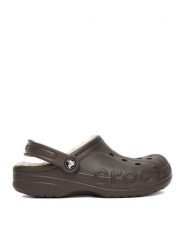 Crocs Klapki C-BAYA LINED CLOG 205969-206 Brązowy. Brązowe klapki damskie Crocs, bez wzorów, z tworzywa sztucznego, bez obcasa. Za 239.99 zł.