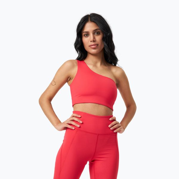 Biustonosz Girlfriend Collective Bianca One Shoulder. Czerwone obuwie sportowe damskie GIRLFRIEND COLLECTIVE, bez wzorów, na fitness i siłownię. Za 119.99 zł.