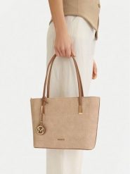 MEXX Torebka CEO-MEXX-X-008-09 Beżowy. Brązowe torebki do ręki damskie Mexx, bez wzorów, z materiału, bez dodatków. Za 119.99 zł.