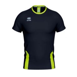 T-Shirt Errea Remy Maglia Mc Ad Dorośli. Czarne t-shirty męskie ERREA, s, bez wzorów, z materiału, sportowe, bez kołnierzyka. Za 191.50 zł.