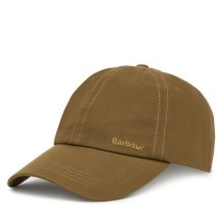 Czapka z daszkiem Barbour. Brązowe czapki i kapelusze damskie Barbour, bez wzorów. Za 109.99 zł.
