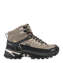 Buty trekkingowe damskie CMP RIGEL 2.0 MID skóra wodoodporne. Szare trekkingi damskie CMP, trekkingowe. Za 449.99 zł.