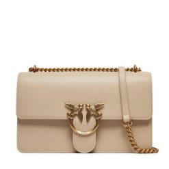 Torebka PINKO. Brązowe torebki do ręki damskie Pinko, bez wzorów, wizytowe, bez dodatków. Za 1,379.00 zł.