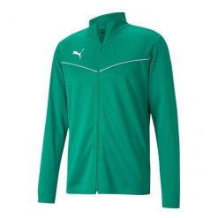 Męska Kurtka Treningowa TeamRISE. Zielone kurtki sportowe męskie Puma, m, bez wzorów, trekkingowe. Za 208.99 zł.