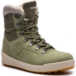 Śniegowce LOWA - Kazan II GTX Mid Ws GORE-TEX 420511 Sage 0934. Zielone kozaki damskie Lowa, z gore-texu. W wyprzedaży za 669.00 zł.
