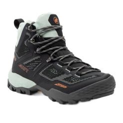 Buty trekkingowe damskie Mammut Ducan High GTX. Szare obuwie sportowe damskie Mammut, trekkingowe. Za 599.99 zł.