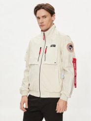 Aeronautica Militare Kurtka bomber 241AB2152CT3260 Écru Regular Fit. Kurtki męskie Aeronautica Militare, m, bez wzorów, z bawełny, bez kaptura. Za 1,529.00 zł.