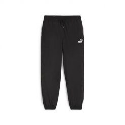 Spodnie sportowe damskie Puma Ess+ Woven. Czarne spodnie dresowe damskie Puma, xl, bez wzorów, z dresówki. Za 327.00 zł.
