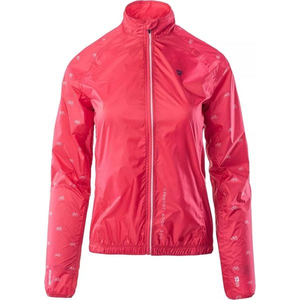 Kurtka rowerowa damska Radvik Papa Wp Jacket. Czerwone kurtki damskie RADVIK, bez wzorów, bez kaptura. W wyprzedaży za 187.85 zł.