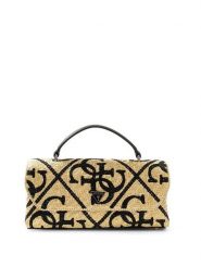 Guess Torebka 182670 Czarny. Czarne listonoszki damskie Guess, z aplikacjami, bez dodatków. Za 584.99 zł.