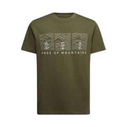 T-shirt La Sportiva Made of Mountain. Zielone t-shirty męskie La Sportiva, m, bez wzorów, z bawełny, bez kołnierzyka. Za 174.75 zł.