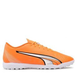 Buty do piłki nożnej Puma. Brązowe buty sportowe męskie Puma, bez zapięcia, do piłki nożnej. Za 279.99 zł.