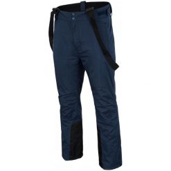 4F Męskie Spodnie Narciarskie H4Z17 spmn001 Granatowy Melanż Xl. Niebieskie spodnie snowboardowe męskie 4f, melanż, z włókna. W wyprzedaży za 179.00 zł.