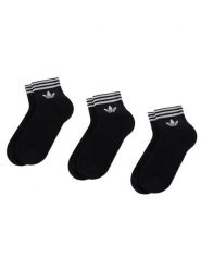 Adidas Skarpety krótkie Tref Ank Sck Hc EE1151 Czarny. Czarne skarpety damskie Adidas, bez wzorów, z materiału. Za 49.99 zł.