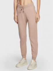 Liu Jo Sport Spodnie dzianinowe TF2106 MA63M Beżowy Regular Fit. Brązowe spodnie sportowe damskie Liu Jo Sport, m, bez wzorów, z dzianiny. Za 219.99 zł.