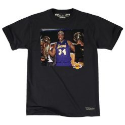 Koszulka Los Angeles Lakers Blank Traditional. Czarne koszulki sportowe męskie Mitchell & Ness, bez wzorów, bez kołnierzyka, bez ramiączek, do koszykówki. Za 197.00 zł.