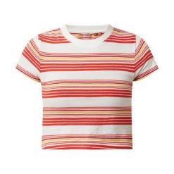 Koszulka sportowa damska Superdry Vintage Crop. Białe koszulki sportowe damskie Superdry., s, bez wzorów, z bawełny, bez kołnierzyka, bez ramiączek. W wyprzedaży za 59.00 zł.