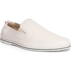 Buty męskie 84-M-924-0. Białe buty sportowe męskie marki Wittchen, z syntetyku. Za 199.00 zł.