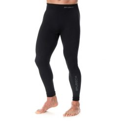 Spodnie termoaktywne męskie Brubeck Extreme Thermo. Czarne spodnie sportowe męskie Brubeck, na lato, m, bez wzorów, z elastanu, trekkingowe. Za 141.99 zł.