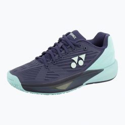 Buty do tenisa damskie YONEX Eclipsion 5 CL. Niebieskie obuwie sportowe damskie YONEX, bez wzorów, tenisowe. Za 709.99 zł.