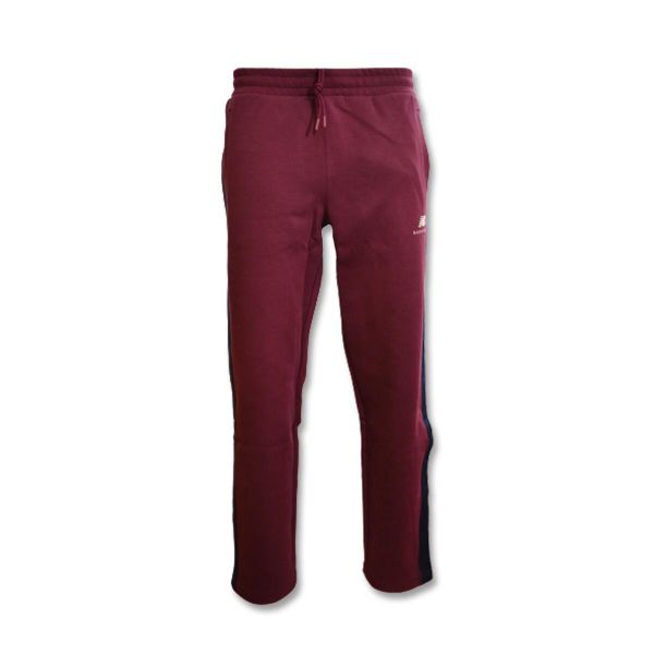 Spodnie New Balance Hoops Classics Pants - MP23588-NBY. Czerwone spodnie materiałowe męskie New Balance, bez wzorów. Za 246.81 zł.