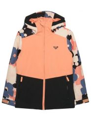 Roxy Kurtka snowboardowa Silverwinter ERGTJ03176 Koralowy Regular Fit. Pomarańczowe kurtki i płaszcze dla dziewczynek Roxy, bez wzorów, z syntetyku, bez kaptura. Za 389.99 zł.