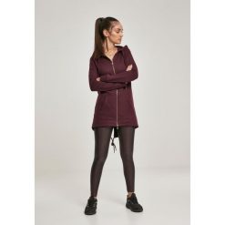 Parka dla kobiet Urban Classic sweat. Czerwone parki damskie Urban Classics, bez wzorów, z kapturem. Za 234.00 zł.