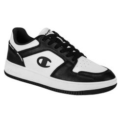 Męskie Skórzane Niskie Buty Sportowe. Białe buty sportowe męskie Champion, bez zapięcia. Za 276.99 zł.