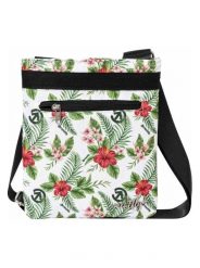 Torebka damska Dixie White Tropical – wielokolorowa Meatfly. Białe torebki shopper damskie Meatfly, bez wzorów, z materiału, eleganckie, na ramię, z nadrukiem, bez dodatków. Za 101.99 zł.