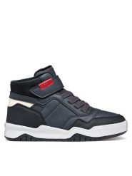 Geox Sneakersy J Perth Boy J467RA 0MEFU C0735 M Granatowy. Niebieskie buty sportowe chłopięce Geox, bez wzorów, ze skóry, bez zapięcia. Za 229.99 zł.
