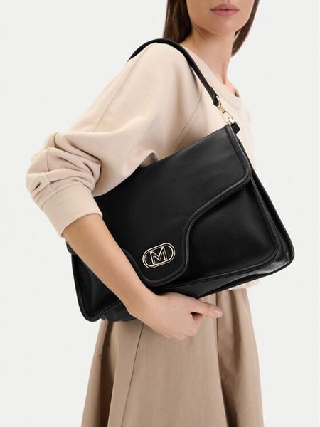 MEXX Torebka EO-MEXX-B-001-09 Czarny. Czarne torebki do ręki damskie Mexx, bez wzorów, z materiału, bez dodatków. Za 161.99 zł.