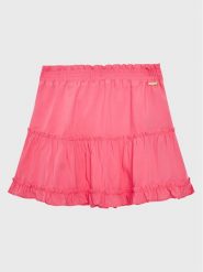 Guess Spódnica J3GD06 WFBN0 Różowy Regular Fit. Czerwone spódniczki dla dziewczynek Guess, z aplikacjami, z lyocellu. Za 239.99 zł.