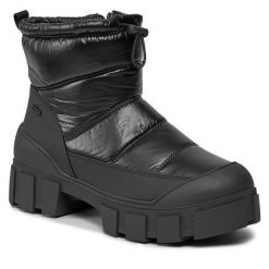 Botki Caprice. Czarne botki damskie Caprice, bez obcasa, na płaskiej podeszwie, bez zapięcia. Za 419.99 zł.