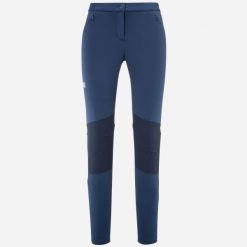 Spodnie trekkingowe damskie Millet Trekker Tight W. Niebieskie spodnie sportowe damskie Millet, m, bez wzorów, trekkingowe. W wyprzedaży za 374.55 zł.