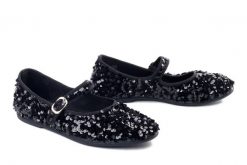 Macarena RANIA43 negro, baleriny damskie. Czarne baleriny damskie Macarena, bez wzorów, bez obcasa. Za 239.90 zł.