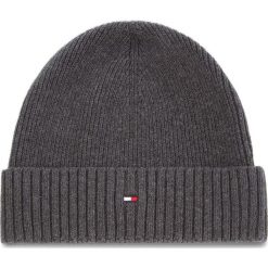 Czapka TOMMY HILFIGER - Pima Cotton Cashmere AM0AM03983 051. Szare czapki i kapelusze męskie marki Giacomo Conti, na zimę, z tkaniny. Za 129.00 zł.