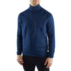 Bluza trekkingowa techniczna męska Viking Jukon na zamek. Niebieskie bluzy męskie Viking, m, bez wzorów, z dzianiny, bez kaptura. Za 297.42 zł.