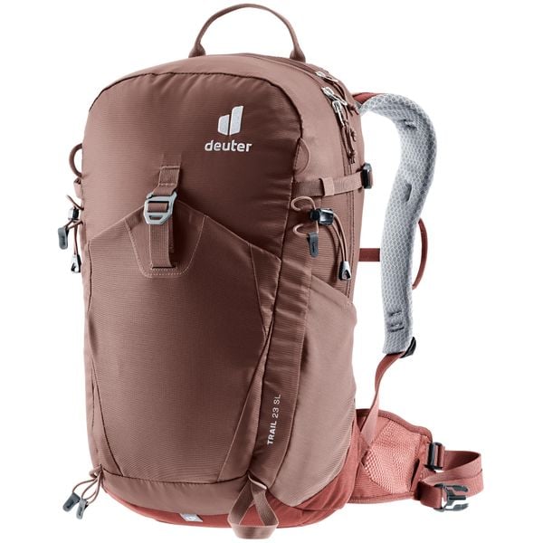 Plecak damski Deuter Trail 23 SL - raisin/caspia. Brązowe plecaki damskie Deuter, bez wzorów, z włókna. Za 534.59 zł.