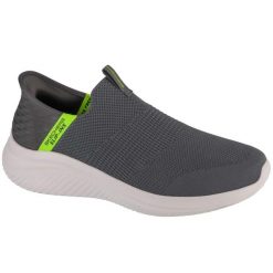 Buty sportowe Sneakersy męskie, Slip-Ins Ultra Flex 3.0 Viewpoint. Szare buty sportowe męskie Skechers, bez zapięcia, trekkingowe. Za 279.99 zł.