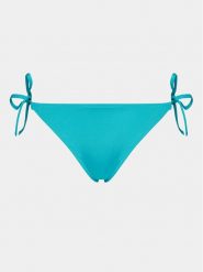 Calvin Klein Swimwear Dół od bikini KW0KW02349 Niebieski. Niebieskie bikini damskie Calvin Klein Swimwear, m, bez wzorów. Za 119.99 zł.