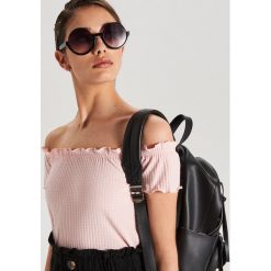 Bluzka odsłaniająca ramiona - Różowy. Bluzki damskie Cropp. Za 39.99 zł.