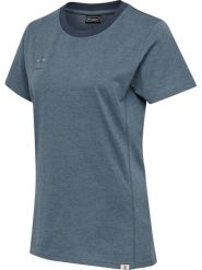 Koszulka damska Hummel Lmove. Białe koszulki sportowe damskie Hummel, xs, bez wzorów, z bawełny, bez kołnierzyka, bez ramiączek, na fitness i siłownię. Za 122.50 zł.