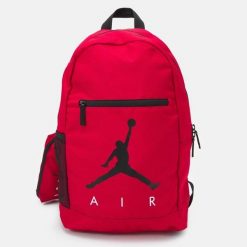 Plecak szkolny Air Jordan School Backpack Gym Red + Piórnik 9B0503-R78. Czarne plecaki damskie Jordan, bez wzorów. Za 158.00 zł.