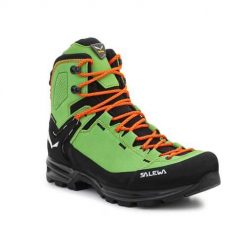 Buty trekkingowe męskie Salewa Mtn Trainer 2 Mid Gtx M. Zielone trekkingi męskie Salewa, trekkingowe. Za 1,239.99 zł.