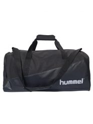 HUMMEL torba wyjazdowa AUTHENTIC CHARGE TEAM SPORTS BAG. Czarne torby sportowe męskie Hummel, bez wzorów, z materiału, duże. Za 80.00 zł.
